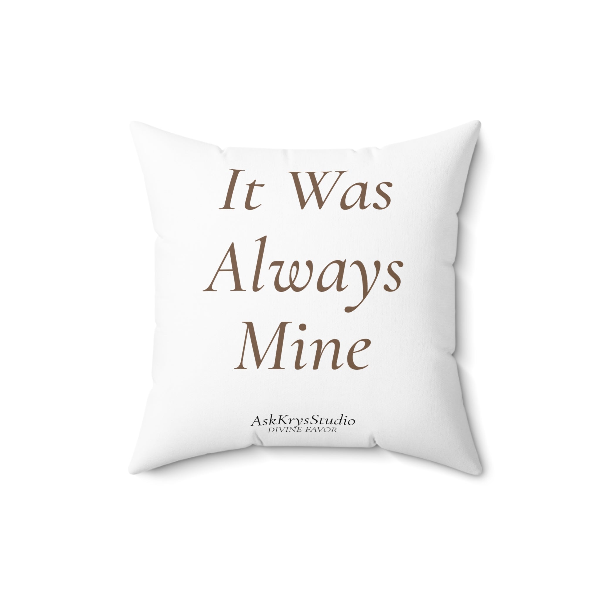 It Was Always Mine - Pillow - Divine Favor