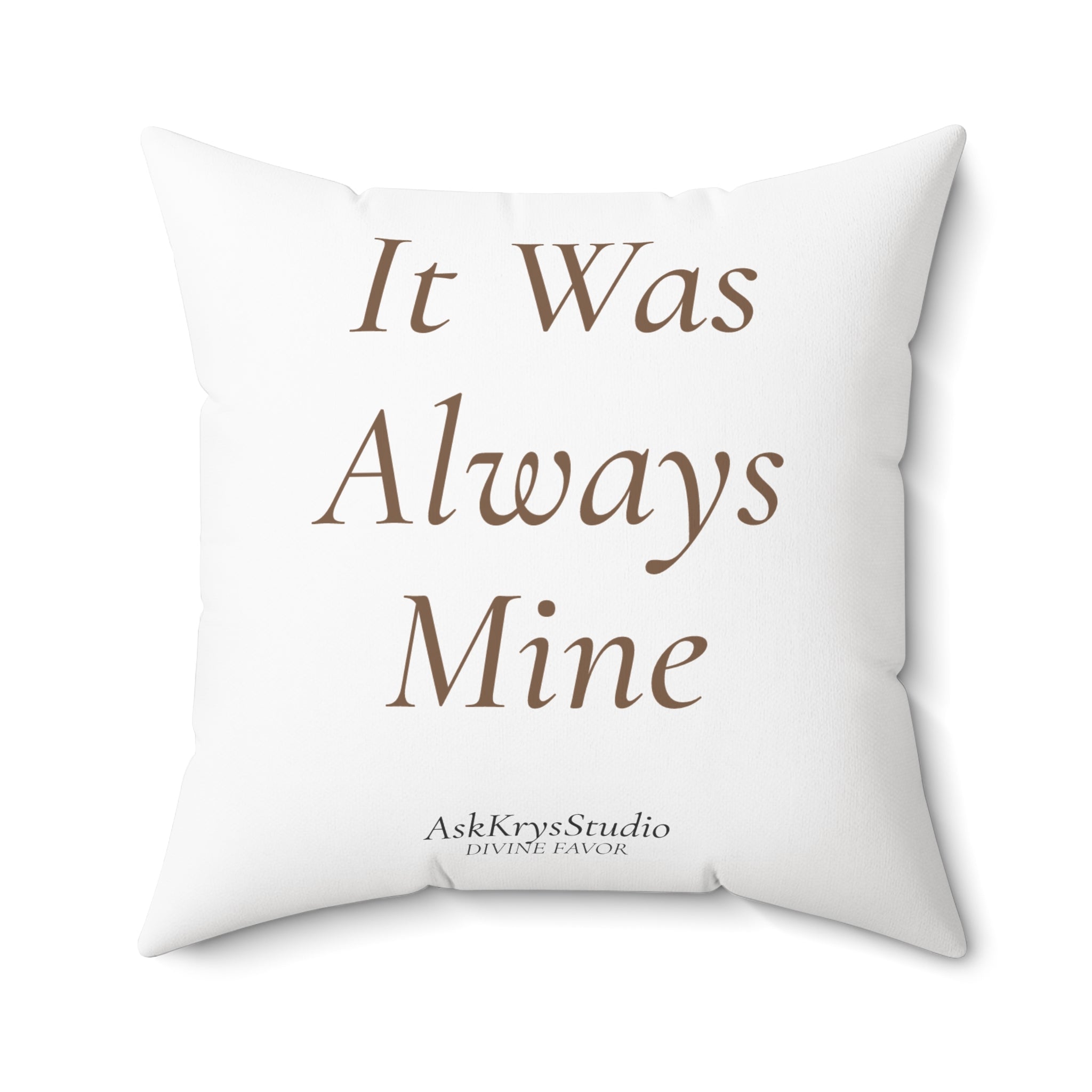 It Was Always Mine - Pillow - Divine Favor