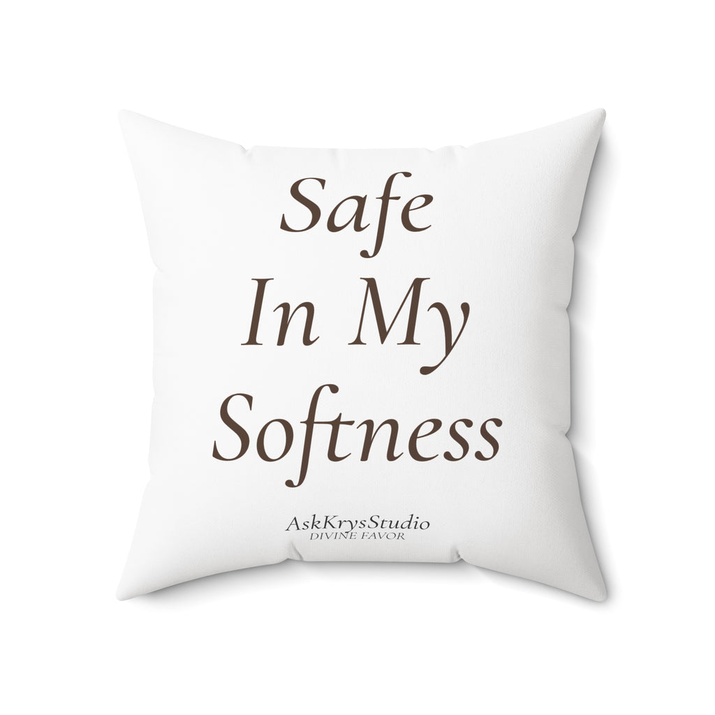 Safe in My Softness - Pillow - Divine Favor