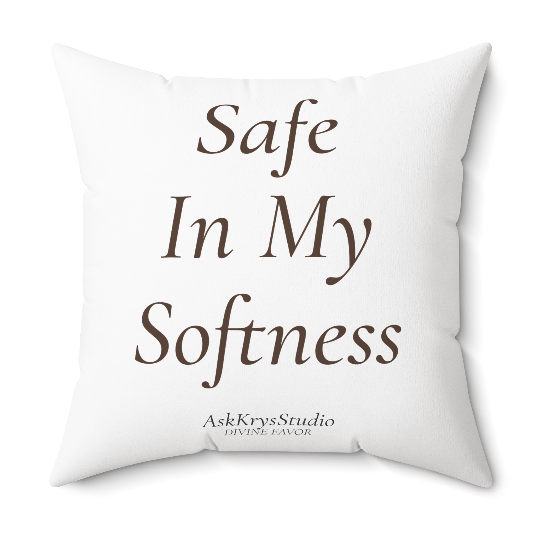 Safe in My Softness - Pillow - Divine Favor