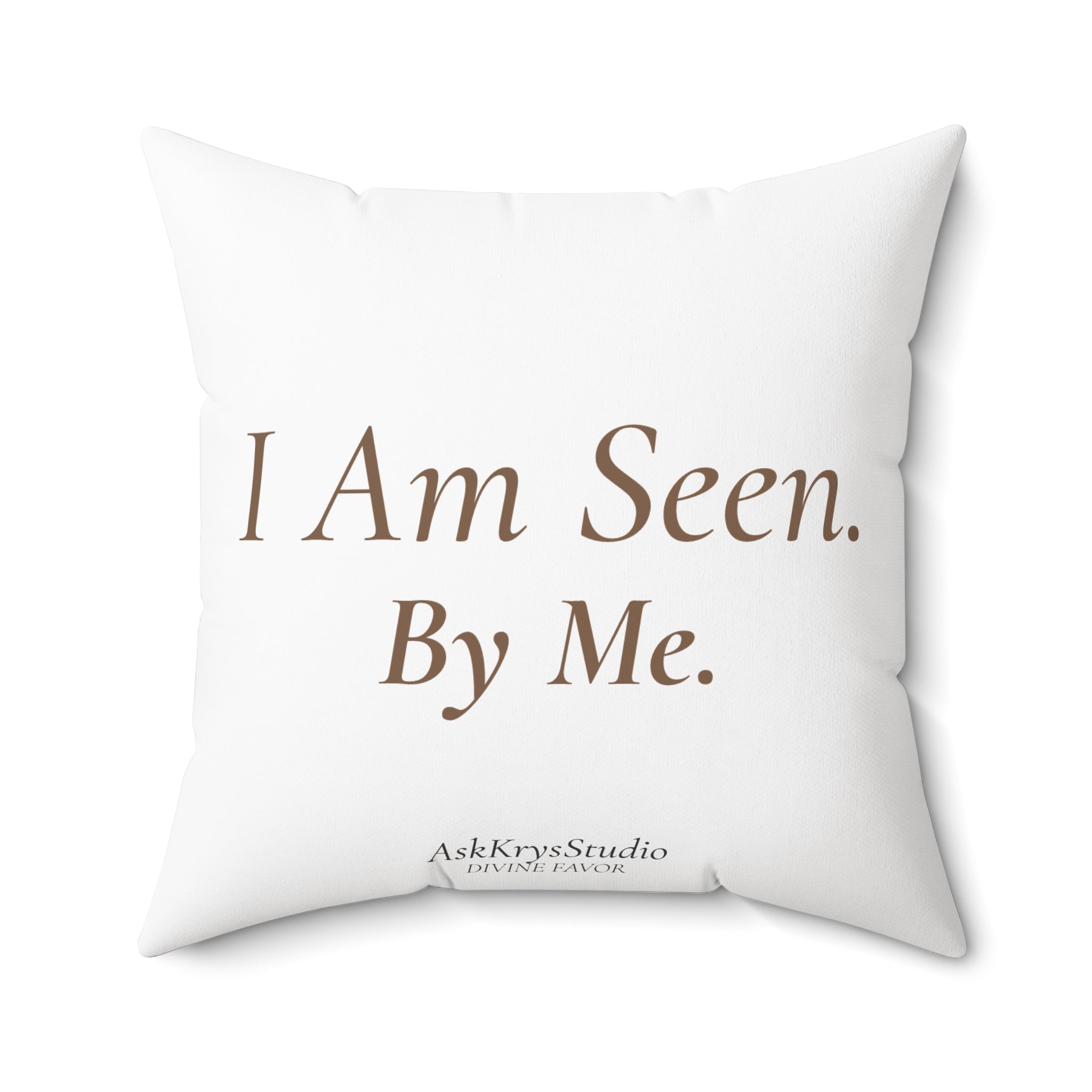 I Am Seen By Me - Pillow - Divine Favor