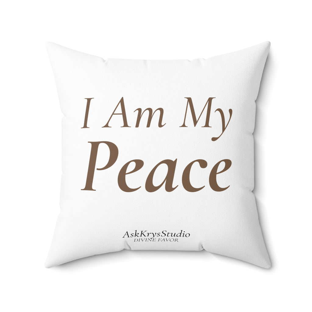 I Am My Peace - Pillow - Divine Favor