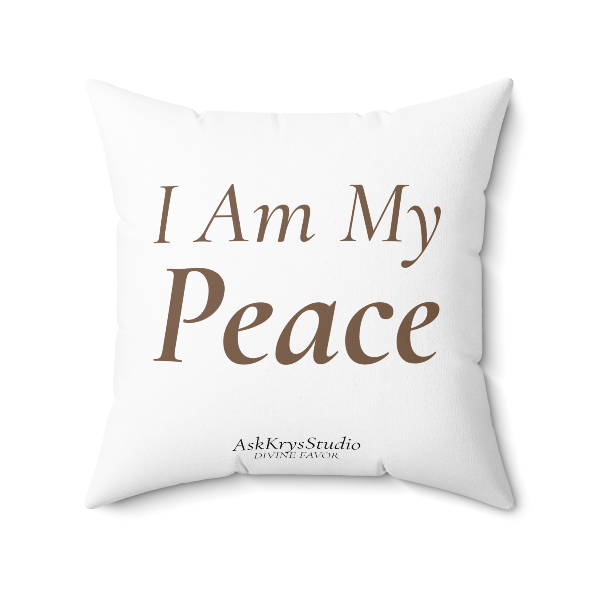 I Am My Peace - Pillow - Divine Favor