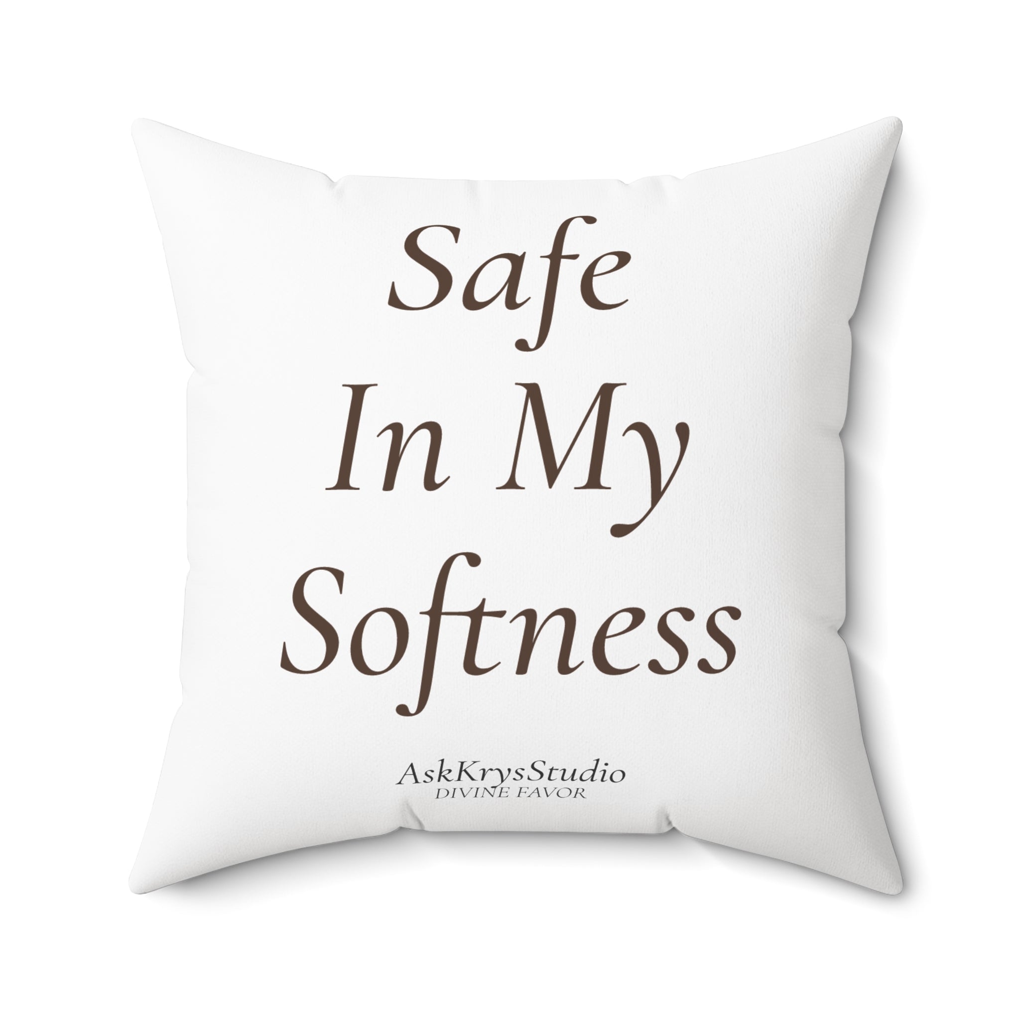 Safe in My Softness - Pillow - Divine Favor