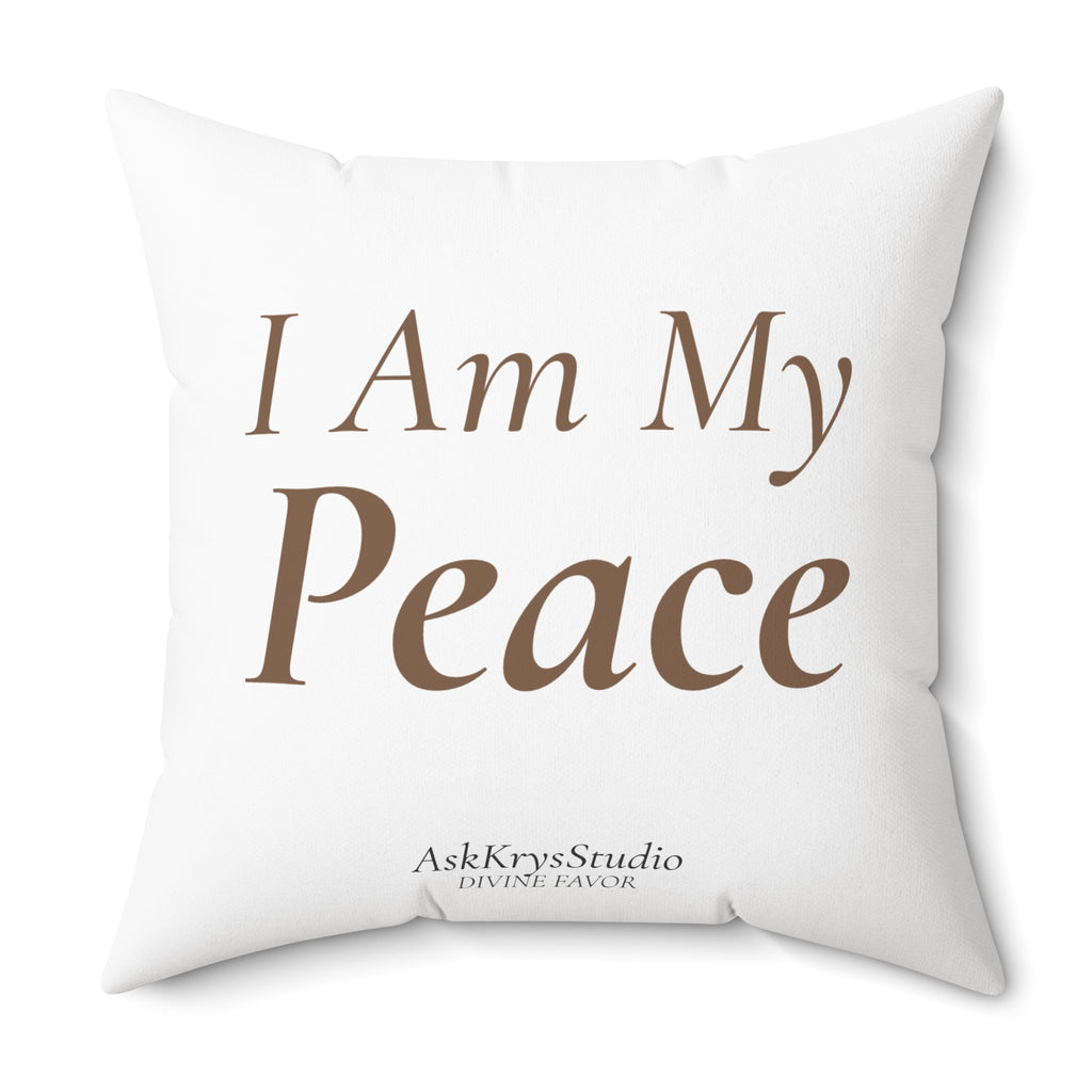 I Am My Peace - Pillow - Divine Favor