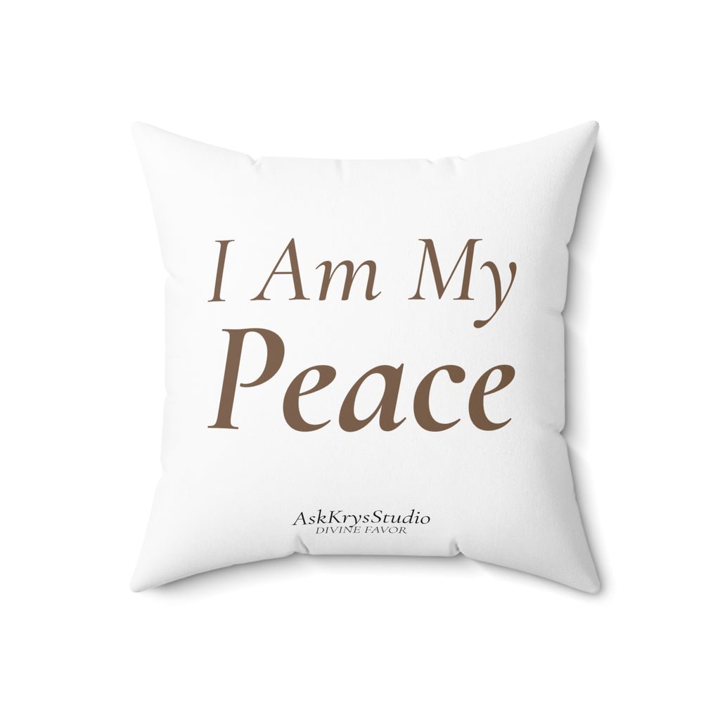 I Am My Peace - Pillow - Divine Favor