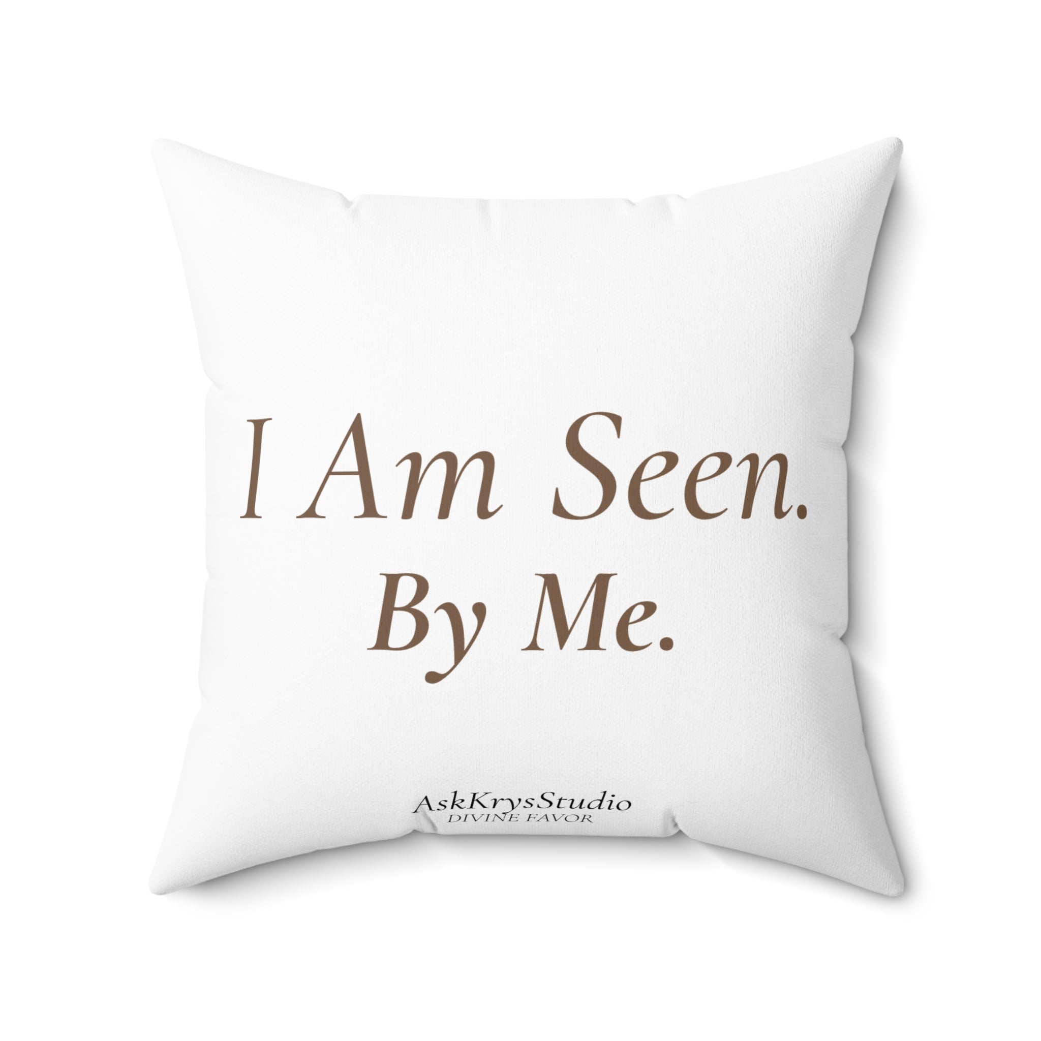 I Am Seen By Me - Pillow - Divine Favor