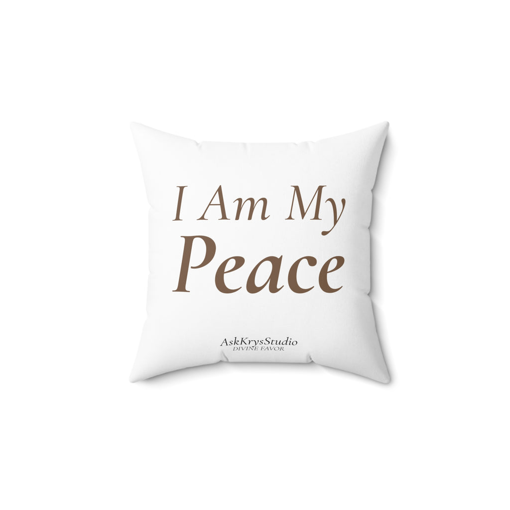 I Am My Peace - Pillow - Divine Favor