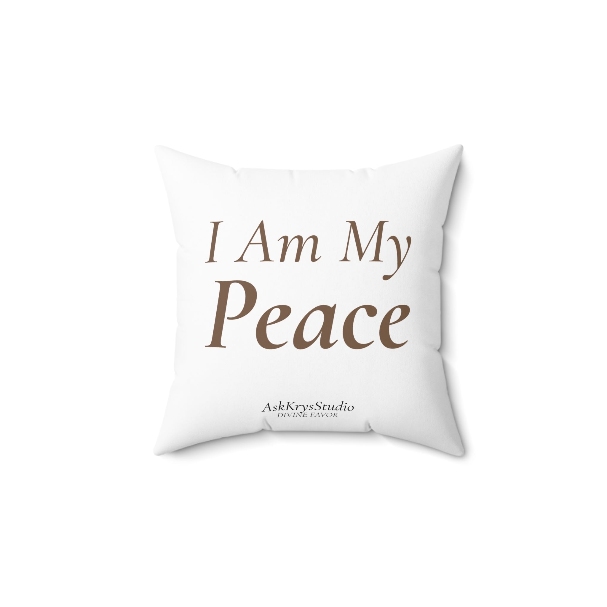 I Am My Peace - Pillow - Divine Favor