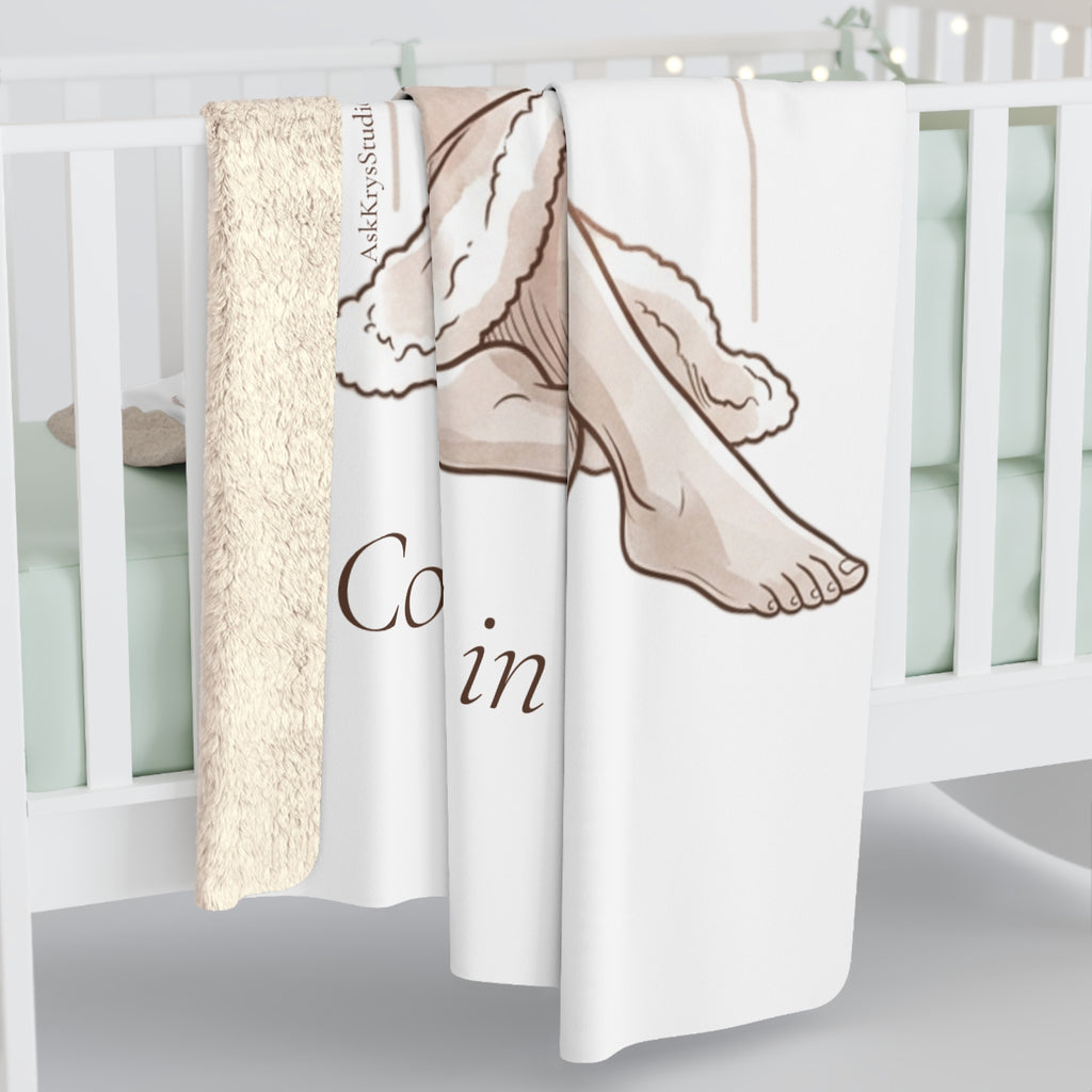 Covered in Favor - Sherpa Fleece Blanket - Divine Favor