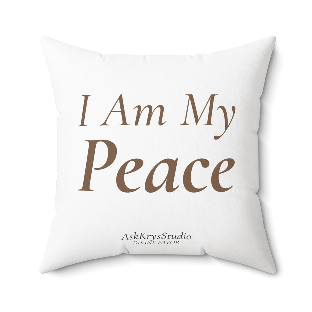 I Am My Peace - Pillow - Divine Favor
