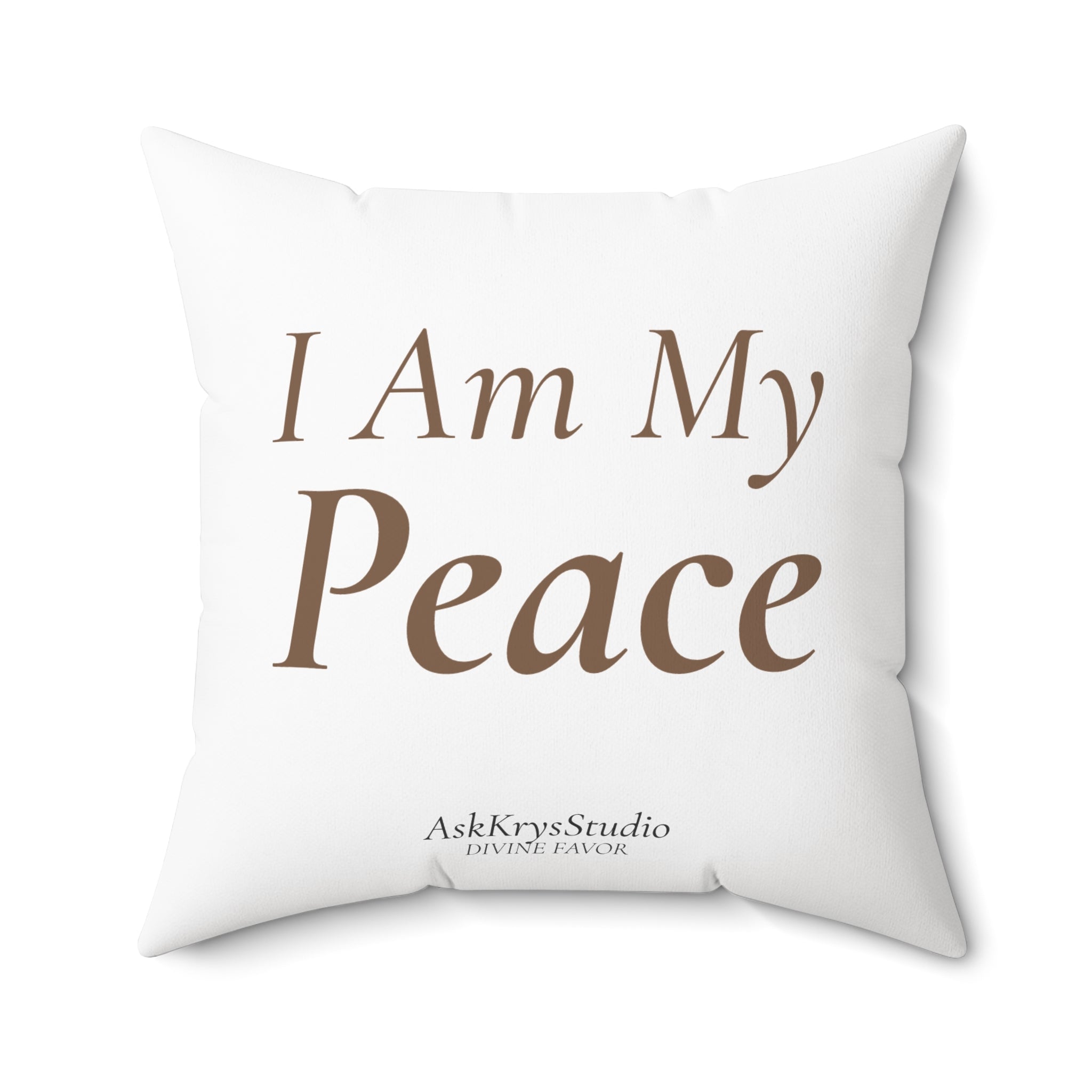 I Am My Peace - Pillow - Divine Favor