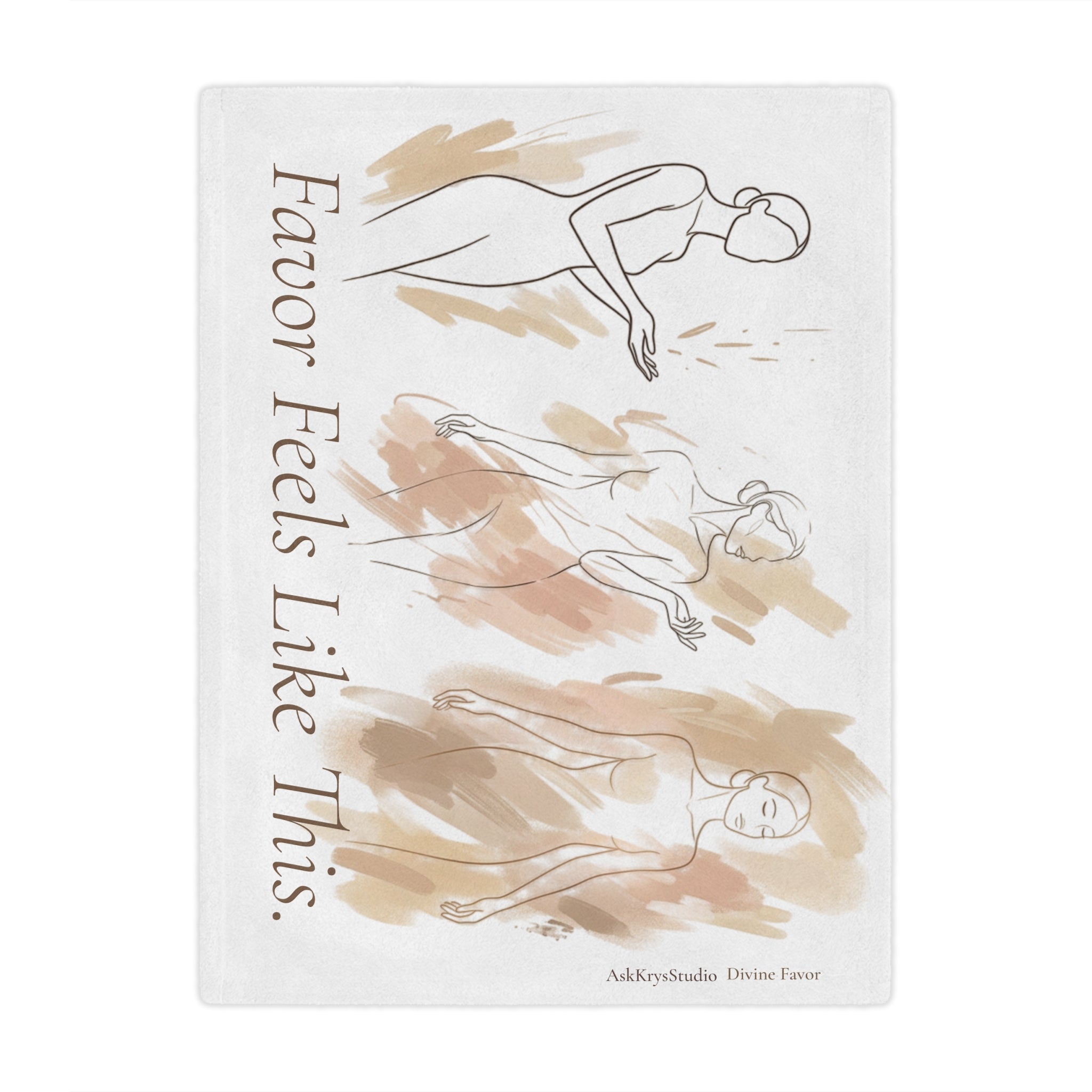 Favor Feels Like This - Minky Throw Blanket — Divine Favor
