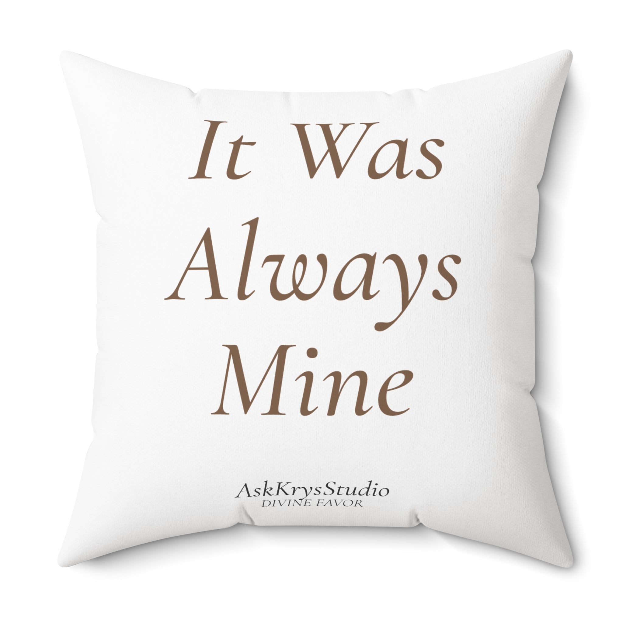It Was Always Mine - Pillow - Divine Favor
