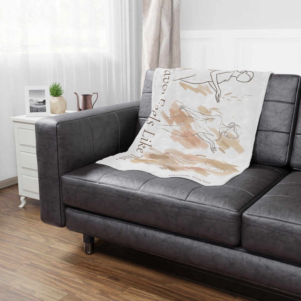 Favor Feels Like This - Minky Throw Blanket — Divine Favor