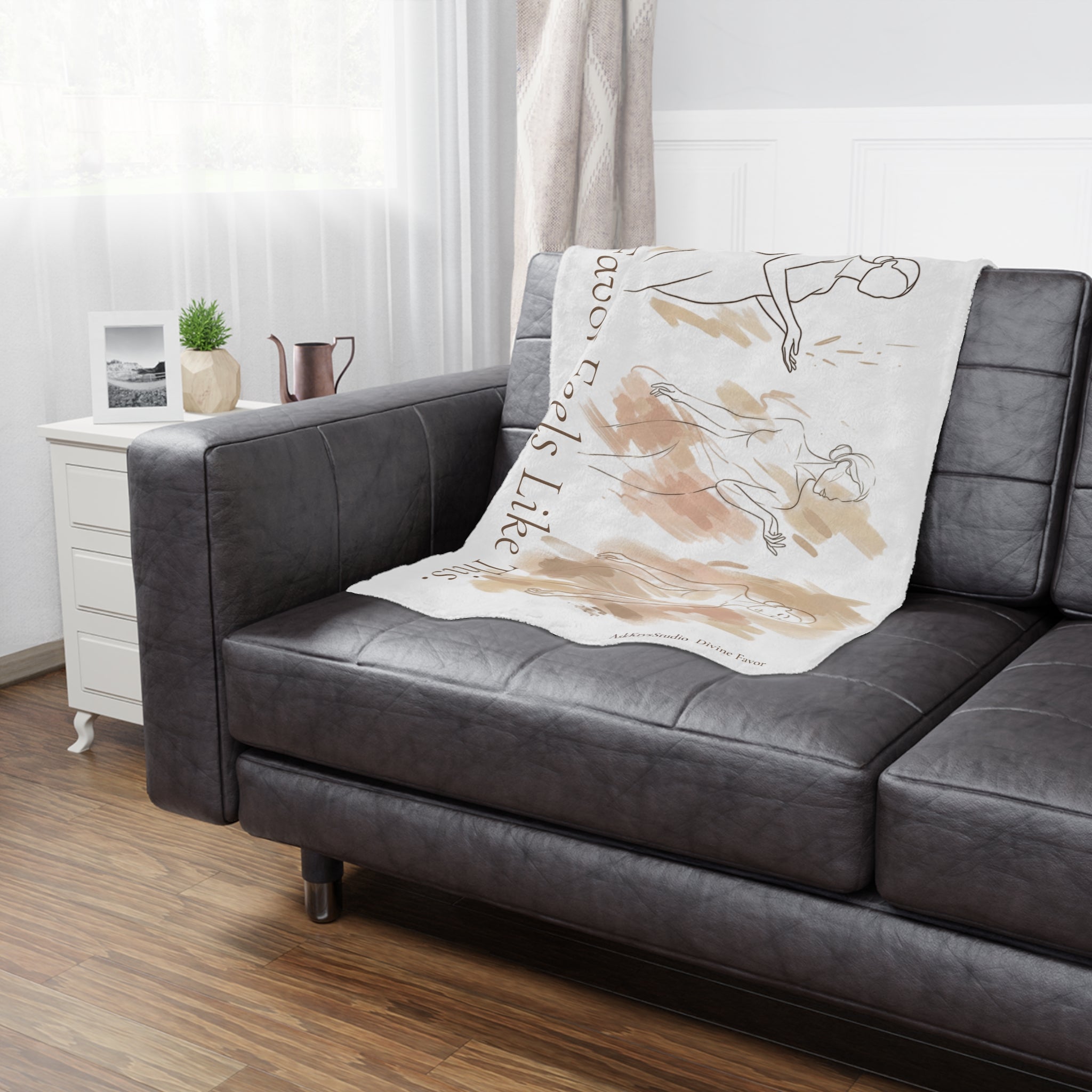 Favor Feels Like This - Minky Throw Blanket — Divine Favor