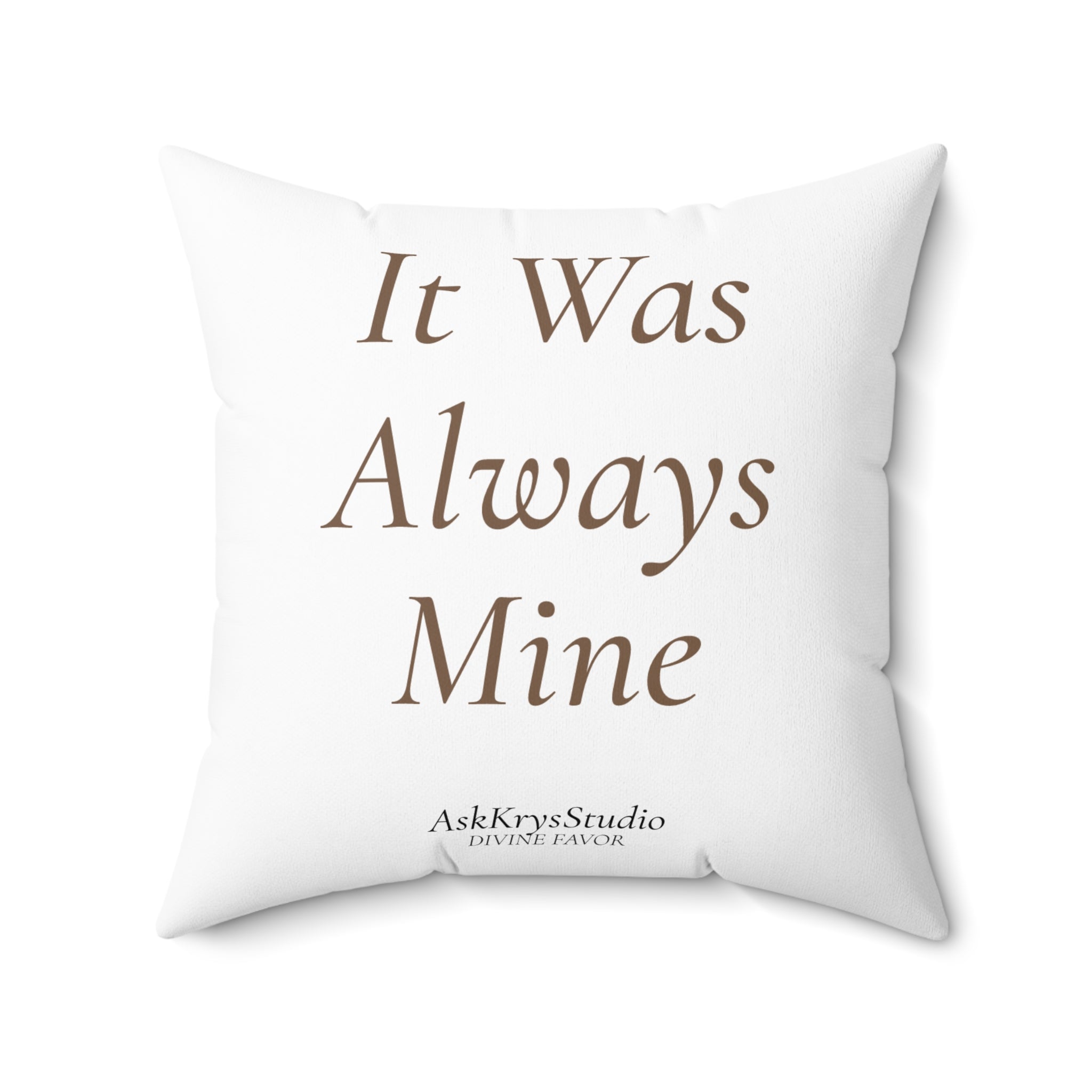 It Was Always Mine - Pillow - Divine Favor