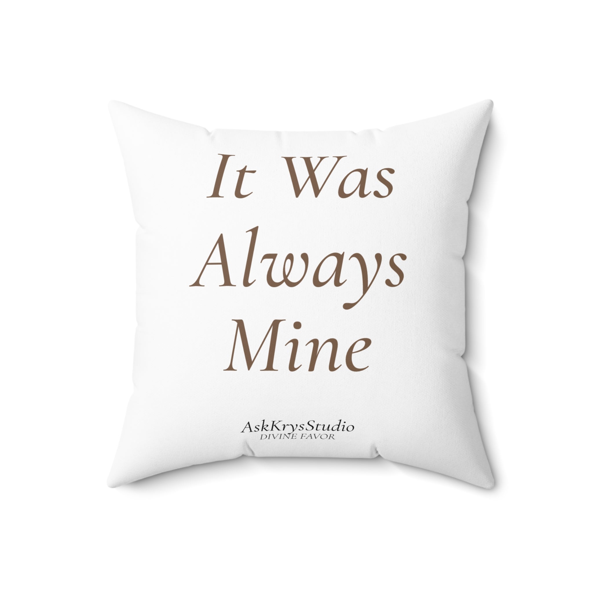 It Was Always Mine - Pillow - Divine Favor