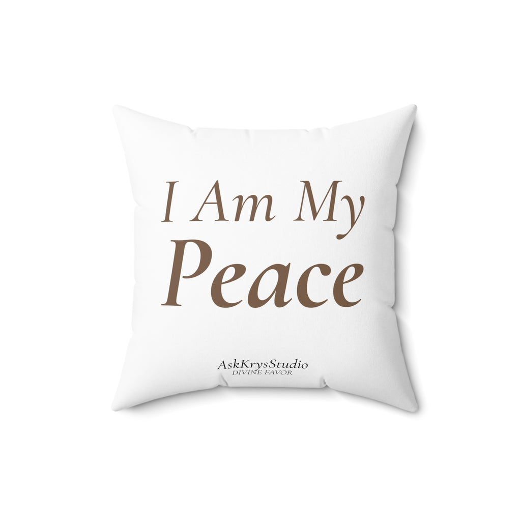 I Am My Peace - Pillow - Divine Favor