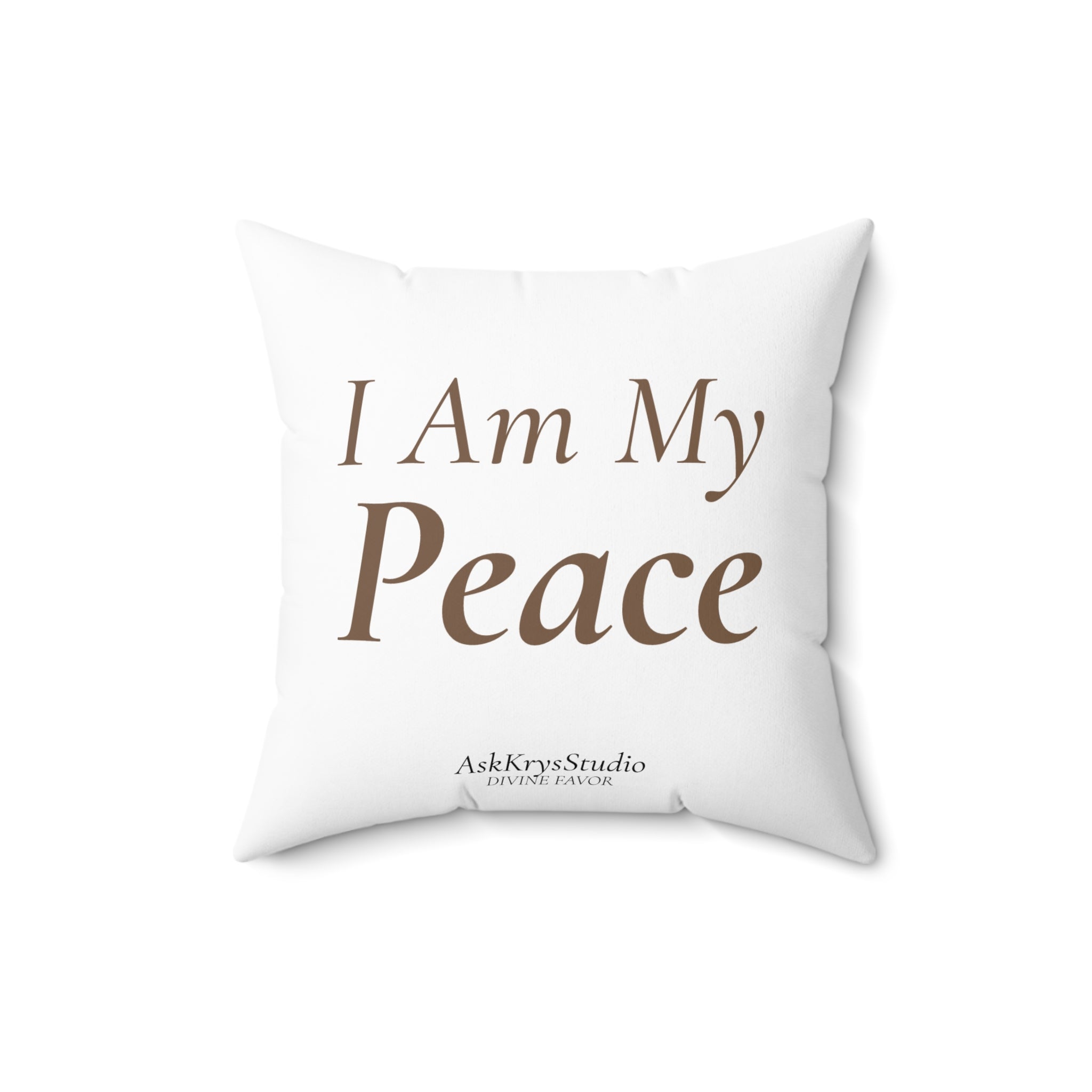 I Am My Peace - Pillow - Divine Favor