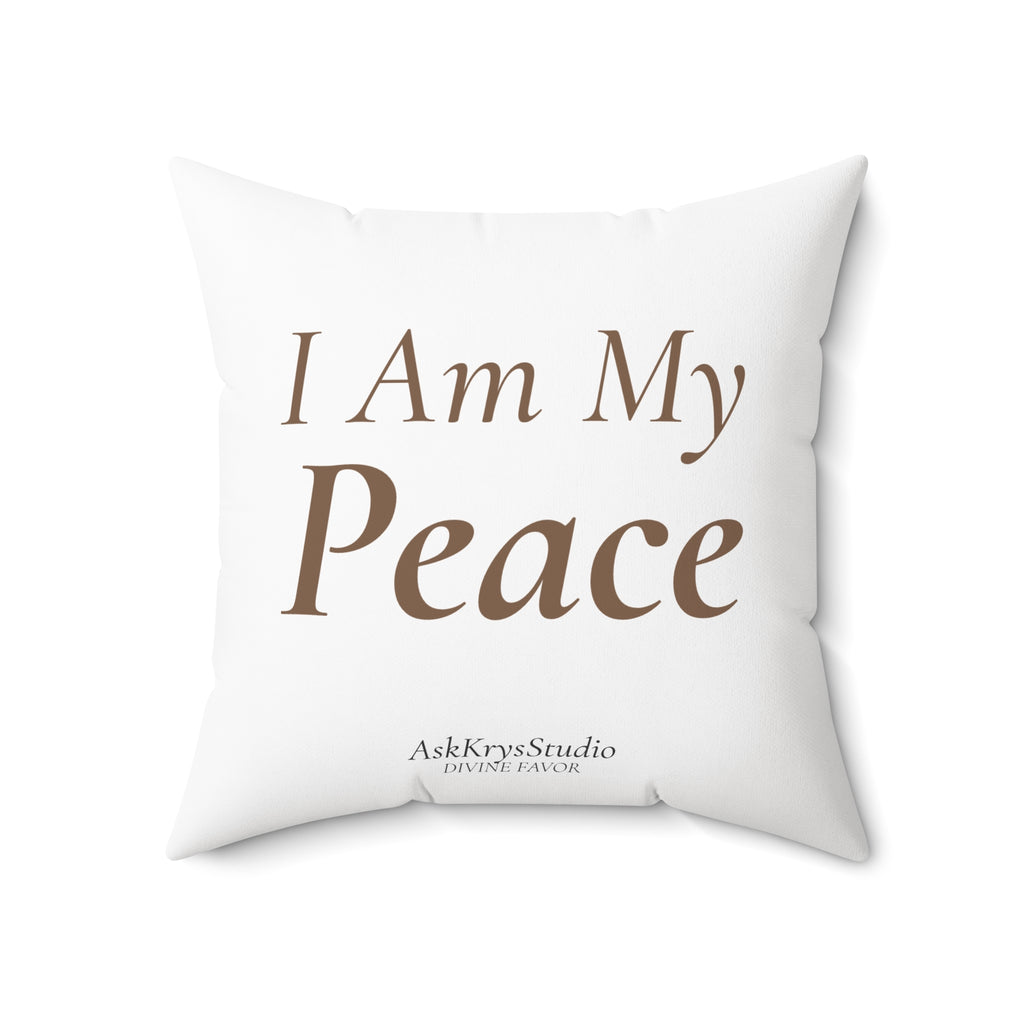 I Am My Peace - Pillow - Divine Favor