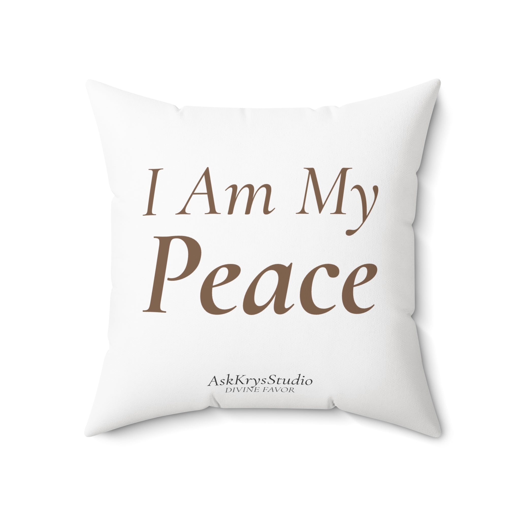 I Am My Peace - Pillow - Divine Favor