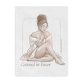 Covered in Favor - Minky Throw Blanket — Divine Favor